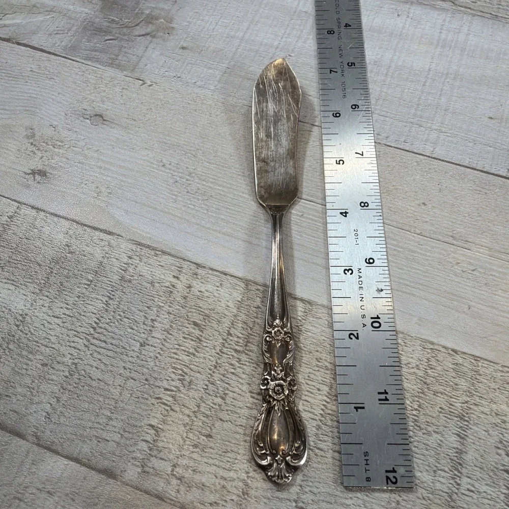 1847 Rogers Bros Grand Heritage Master Butter Knife International Silverplate